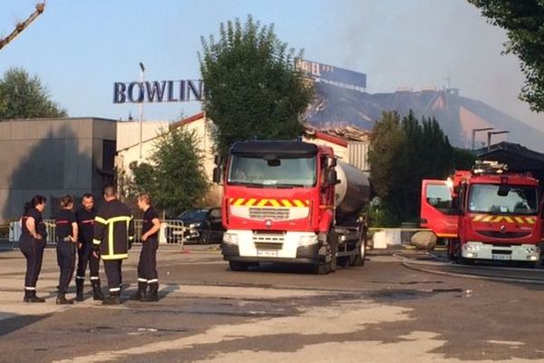 Seul l'hôtel de l'établissement a échappé aux flammes.