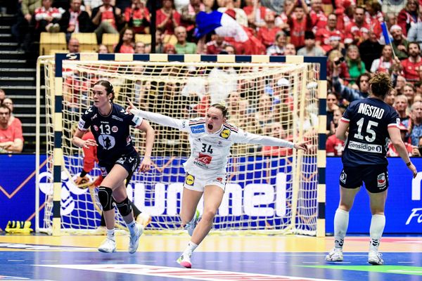 Léna Grandveau, championne du monde de handball, 2023