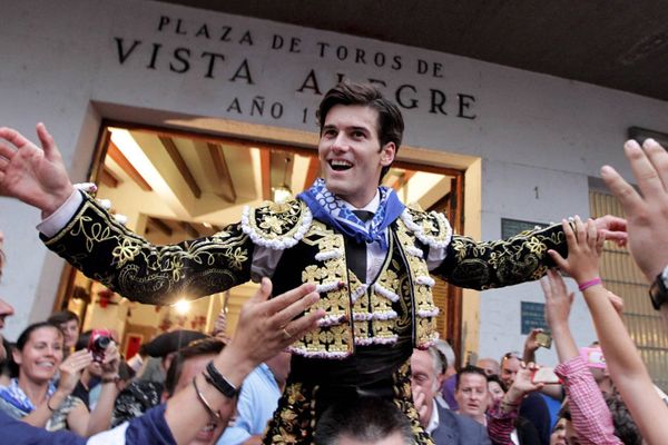 Un des toreros du week-end : José Garrido. Il a triomphé à Bilbao