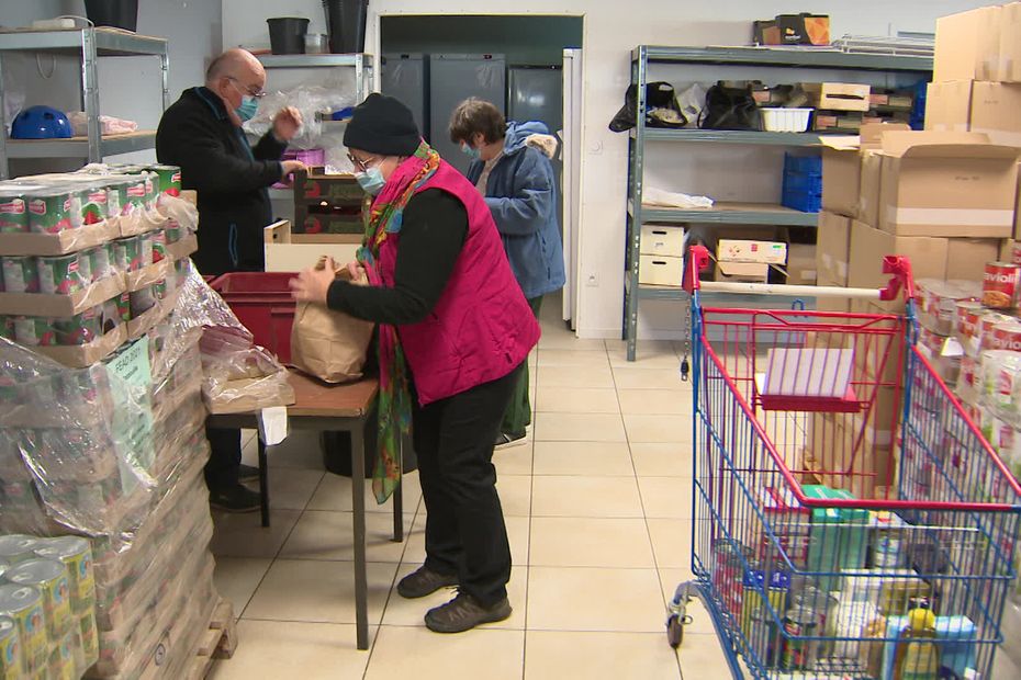 Dijon.  Sharp increase in requests for food aid from Secours populaire