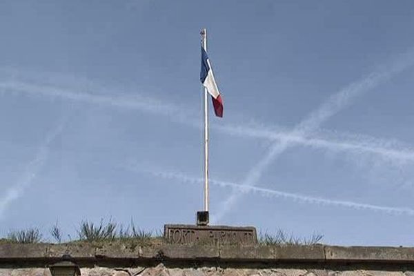 L'entrée du Fort du Parmont.