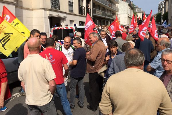 Manifestation des retraités le 14 juin 2018 à Limoges.