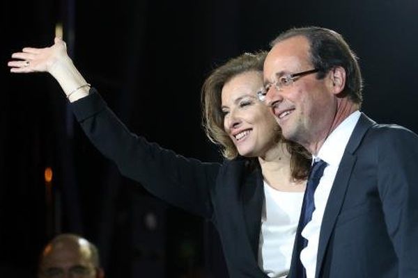 François Hollande et Valérie Trierweiler