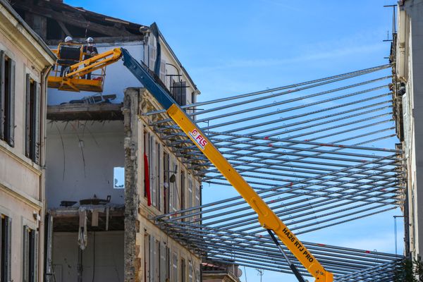 Huit personnes étaient décédées dans les effondrements de la rue de Tivoli à Marseille, le 9 avril.