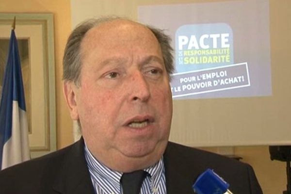 Michel Jau, Préfet du Limousin, ce jeudi 19 juin.