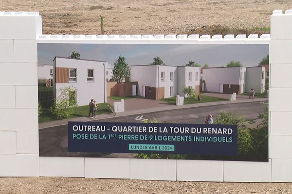 La première pierre du quartier a été posée le 8 avril 2024