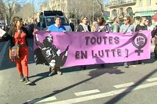 Grève des Femmes, le 8 Mars 2014 à Toulouse