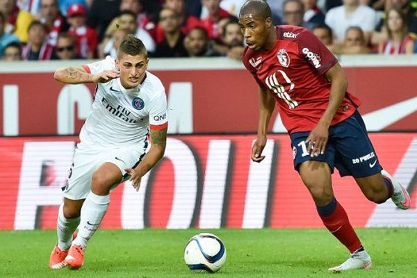 Le PSG s'est imposé 1-0 face à Lille au stade Pierre Mauroy.