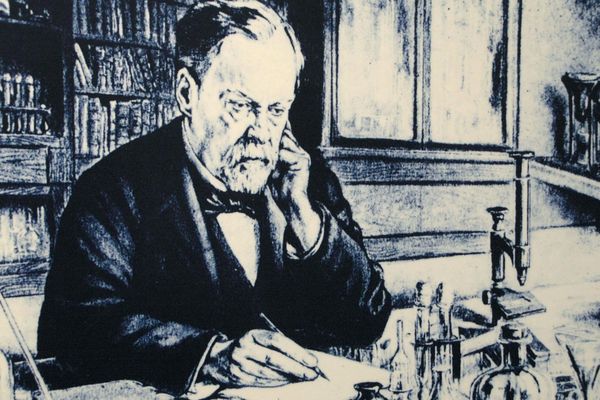 Louis Pasteur dans le musée de sa maison natale à Dole.
