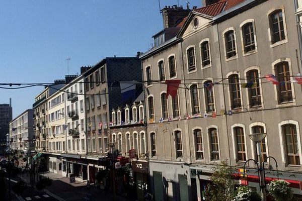 Boulogne-sur-Mer sous un chaleur record ce mercredi.