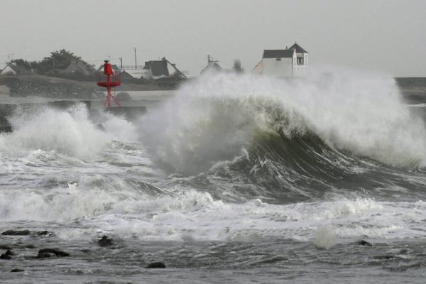 Vent violent sur Lesconil