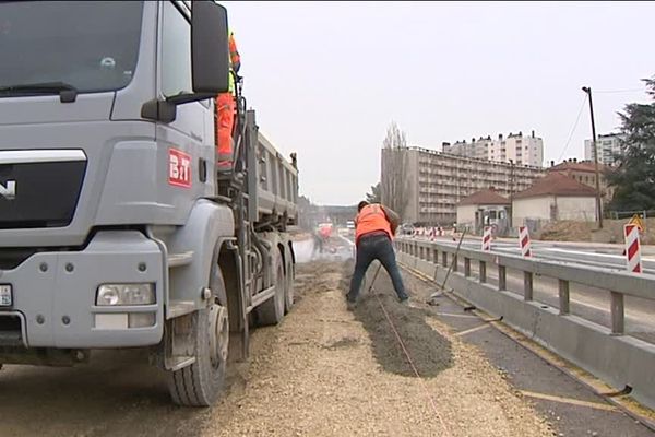 Travaux à Besançon