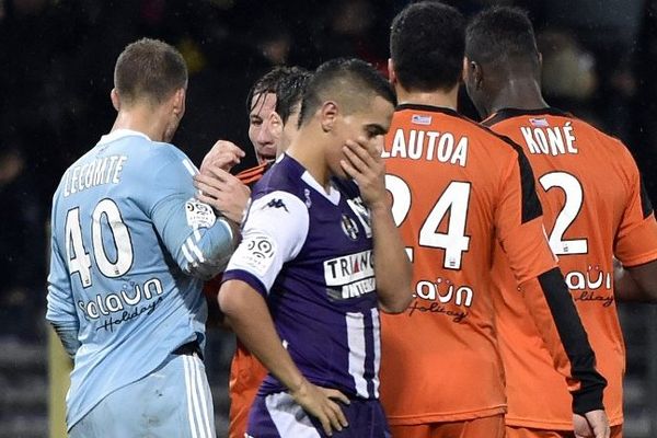 Wissam Ben Yedder face à la victoire lorientaise samedi au Stadium