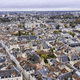 Ville de Poitiers, vue au drone