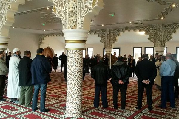 Les représentants de la communauté catholique de Gaillac ont visité la mosquée. 