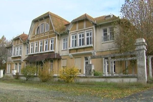 Les bâtiments de "la maison heureuse" sur l'île d'Oléron