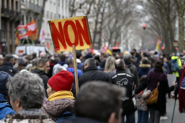 Après la mobilisation du 7 mars 2023, nouvel appel à manifester contre la réforme des retraites à Lyon.