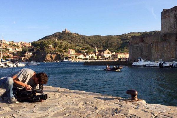 Tournage à Collioure pour Enquêtes de Régions