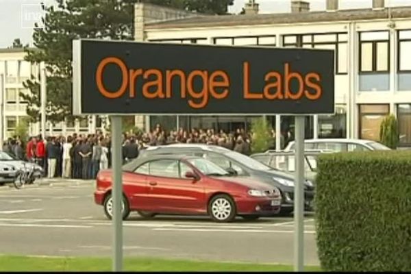 Le site de France Télécom à Lannion le jour du second suicide