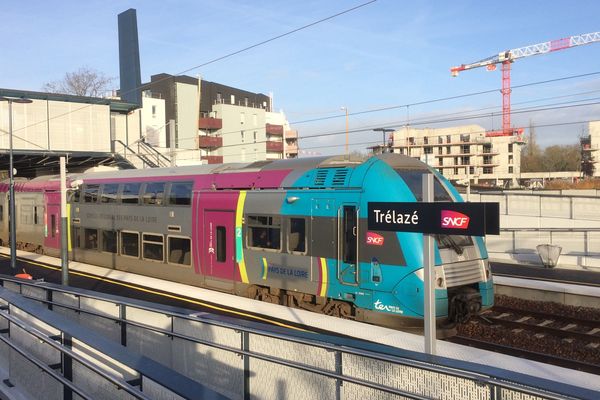 La nouvelle gare de Trélazé