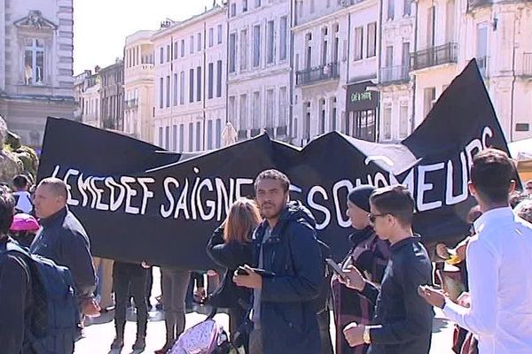 Montpellier - les intermittents du spectacle manifestent- 27 avril 2016.