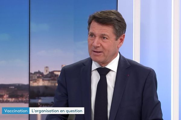 Christian Estrosi, invité du 19/20 ce vendredi 8 janvier sur France 3 Côte d'Azur.