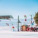 Des vacances de Noël sous le soleil, à la station de sports d'hiver des Anglesn dans les Pyrénées-Orientales.