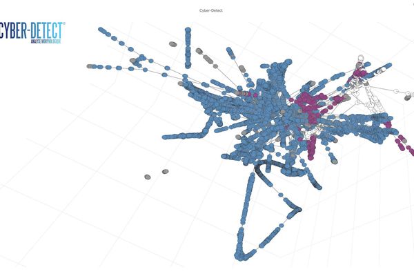 EXCLUSIVITE France 3 Lorraine. Représentation 3D par Analyse Morphologique© du logiciel malveillant (malware) Adylkuzz, par CYBER-DETECT. Nancy, 18 mai 2017.