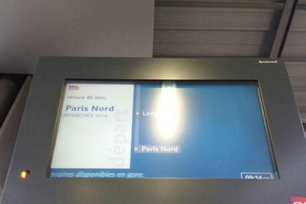 En plus des modifications d'horaires sur la ligne Amiens/Paris, les usagers doivent ce lundi matin faire face à des retards de 40 min suite à une panne de signalisation.