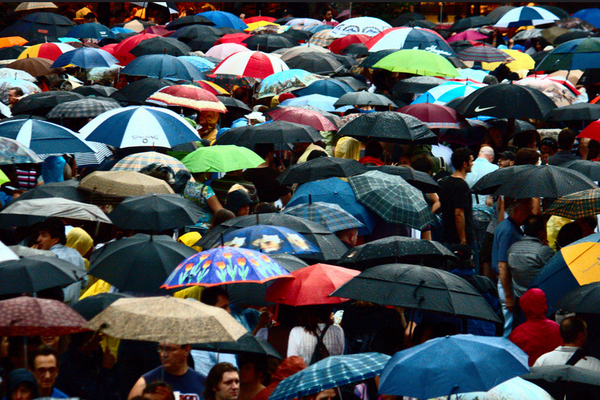 Un week-end "couleur parapluie" en Normandie...