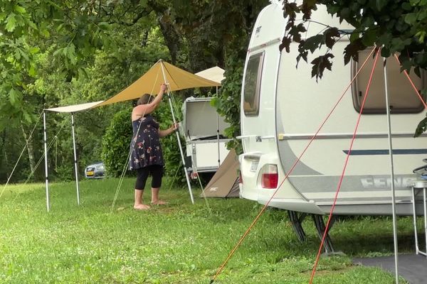 L'été tarde à arriver et le temps maussade joue sur la fréquentation touristique, notamment dans les campings.