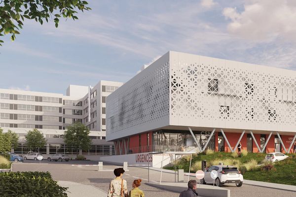 Les nouvelles urgences de l'hôpital de Mulhouse doivent accueillir leurs premiers patients, en 2027