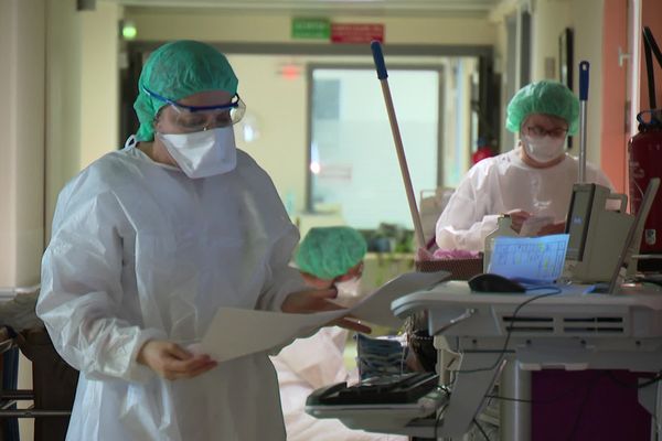 Les soignants ne sont pas épargnés par le variant Omicron. Le taux d'absentéisme augmente chez le personnel de l'hôpital.