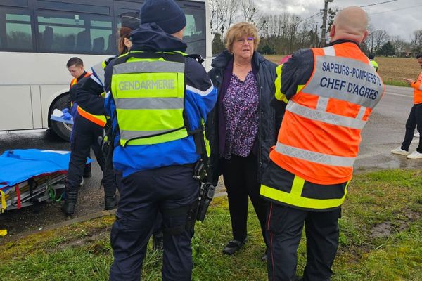 La sous-préfète Béatrice Steffan s'est rendue sur place afin d'évaluer la situation.