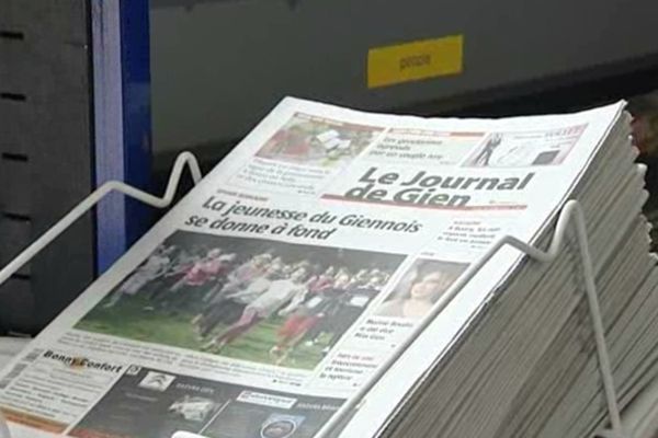 Le journal de Gien version tabloïd 