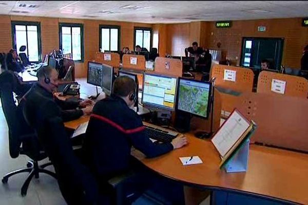 Le service départemental d'incendie du Var.