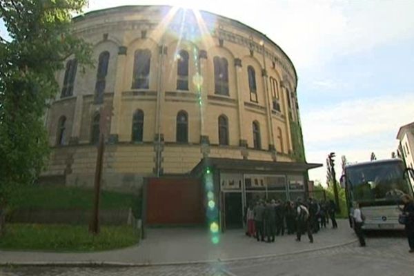 A Dresde ce dôme accueille le panorama géant de la ville au 18e siècle.