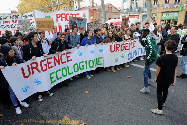 Marche de la jeunesse pour le climat à Toulouse