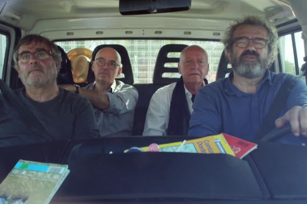 Bertrand Latouche invite 3 compères dans un road trip