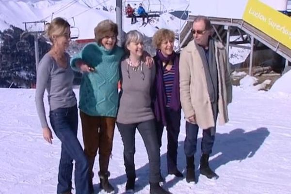 Les membres du jury sous les flashs des photographes