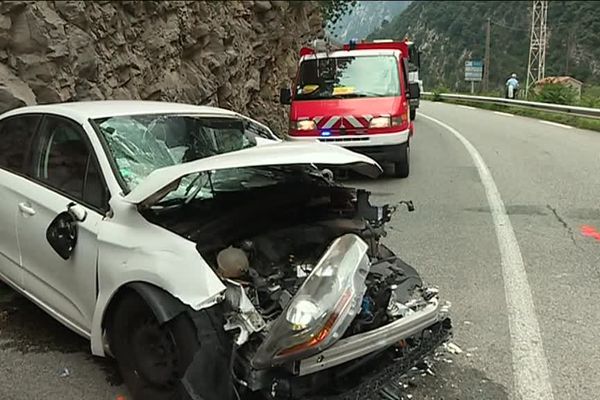 Un accident impliquant deux véhicules dont un poids-lourd est intervenu ce mercredi 4 juillet en début d'après midi dans la vallée de la Tinée.