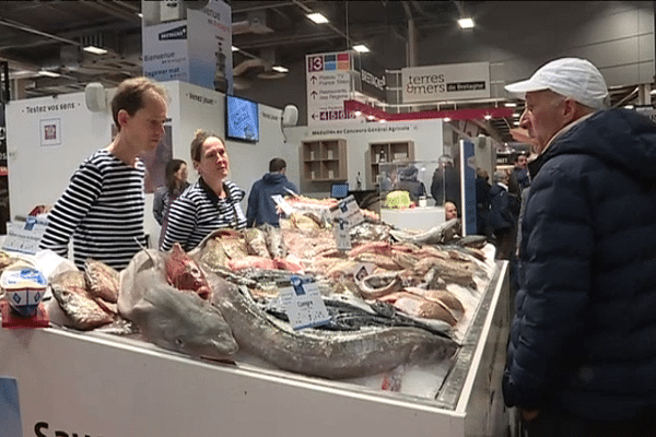 La pêche débarque au salon International Agricole de Paris.