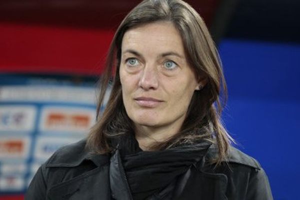 Corinne Diacre, l'entraîneur du Clermont Foot.