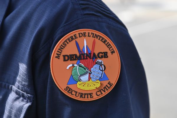 L'insigne "Déminage Sécurité Publique" - Photo d'illustration