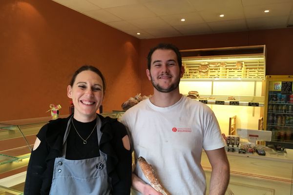 Aline et Alban Latrille ont repris la boulangerie O bon pain de Villandraut