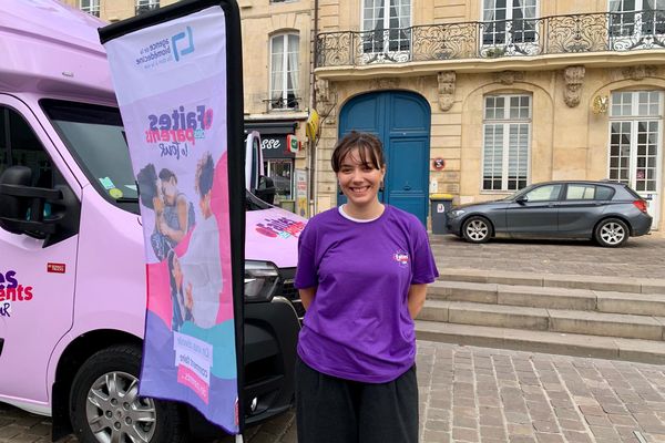 Eve Pottier a effectué un don d'ovocytes il y a un an et demi à Caen (Calvados).