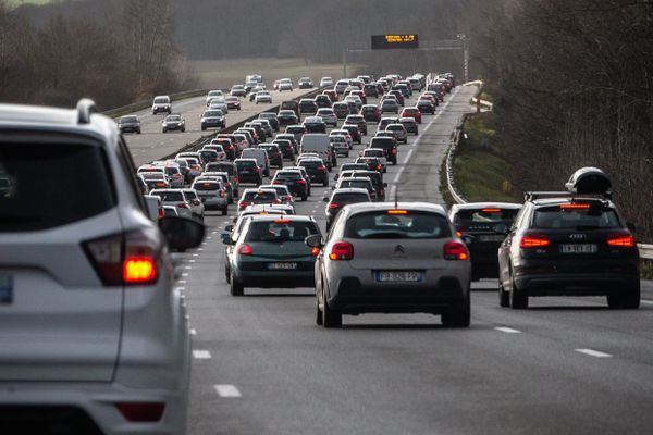 Illustration. Le trafic est prévu difficile, ce vendredi 22 décembre, dans le sens des départs à l'occasion de la première journée des vacances de Noël.