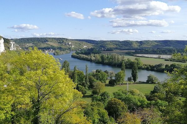 Dans l'Eure, un soleil largement prédominant sur la Vallée de Seine, au Thuit.