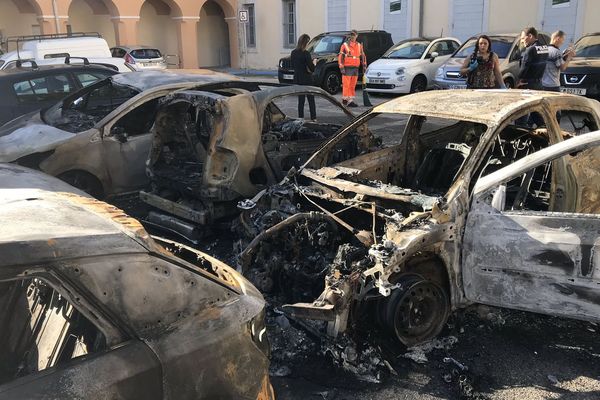 Six voitures ont été incendiée à Bastia dans la nuit du mardi 4 au mercredi 5 juin. 