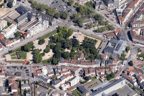 le mineur multi-récidiviste a été interpellé ce matin au jardin d'Orsay à Limoges